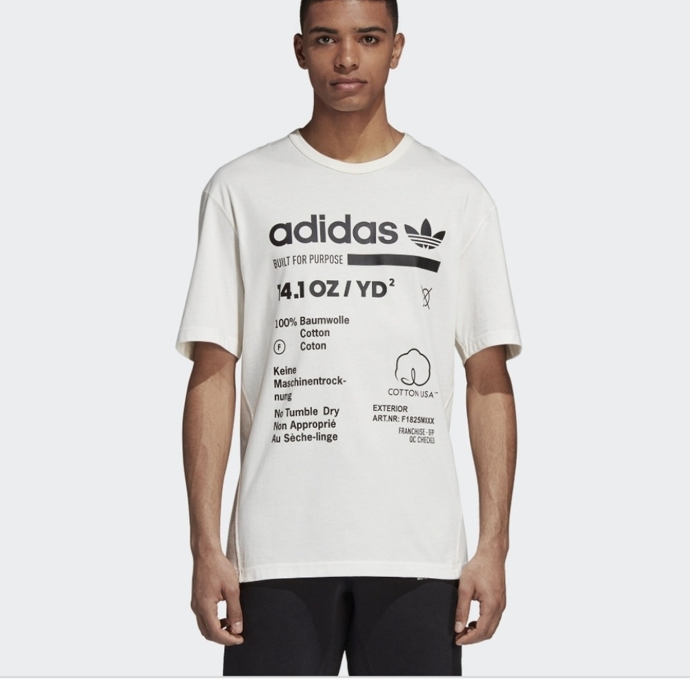 Adidas Kaval T Shirt Built For Purpose Unisex